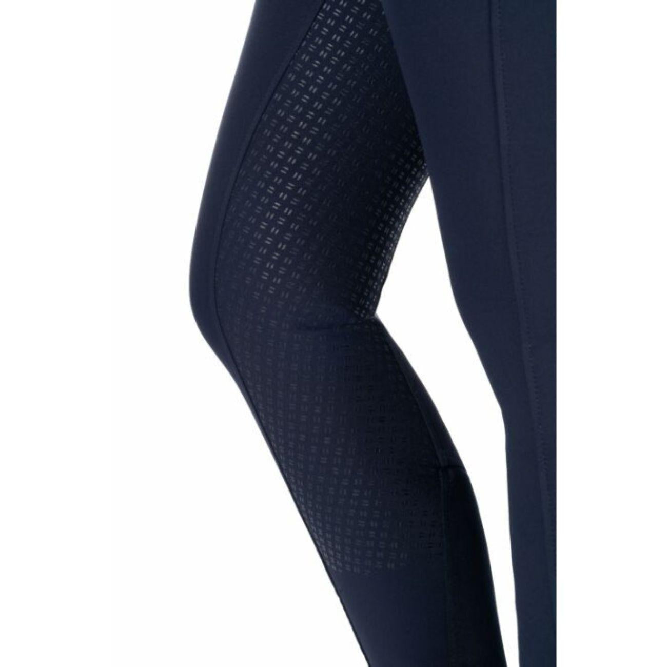 Pantaloni Ari Mid Rise Full Grip HKM Blu 14355 6900NAVY HKM SPORT EQUIPMENT 