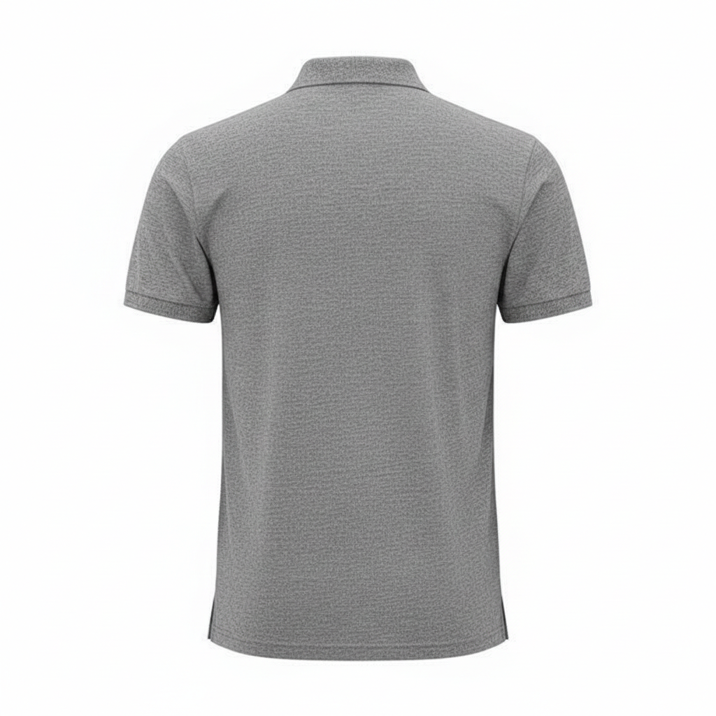 Polo Vintage Da Uomo Mascheroni Grigio MASCHERONI-KV2206 SLUBGREYHEATHER MASCHERONI SELLERIA 