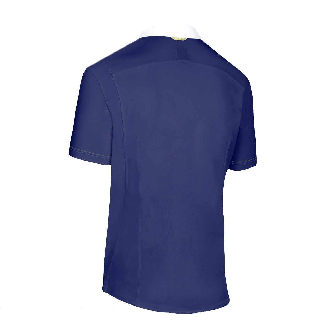 POLO DA COMPETIZIONE UOMO MANICA CORTA MOD. CHARLES SAMSHIELD 09SS-SS-SHRT NAVY SAMSHIELD 