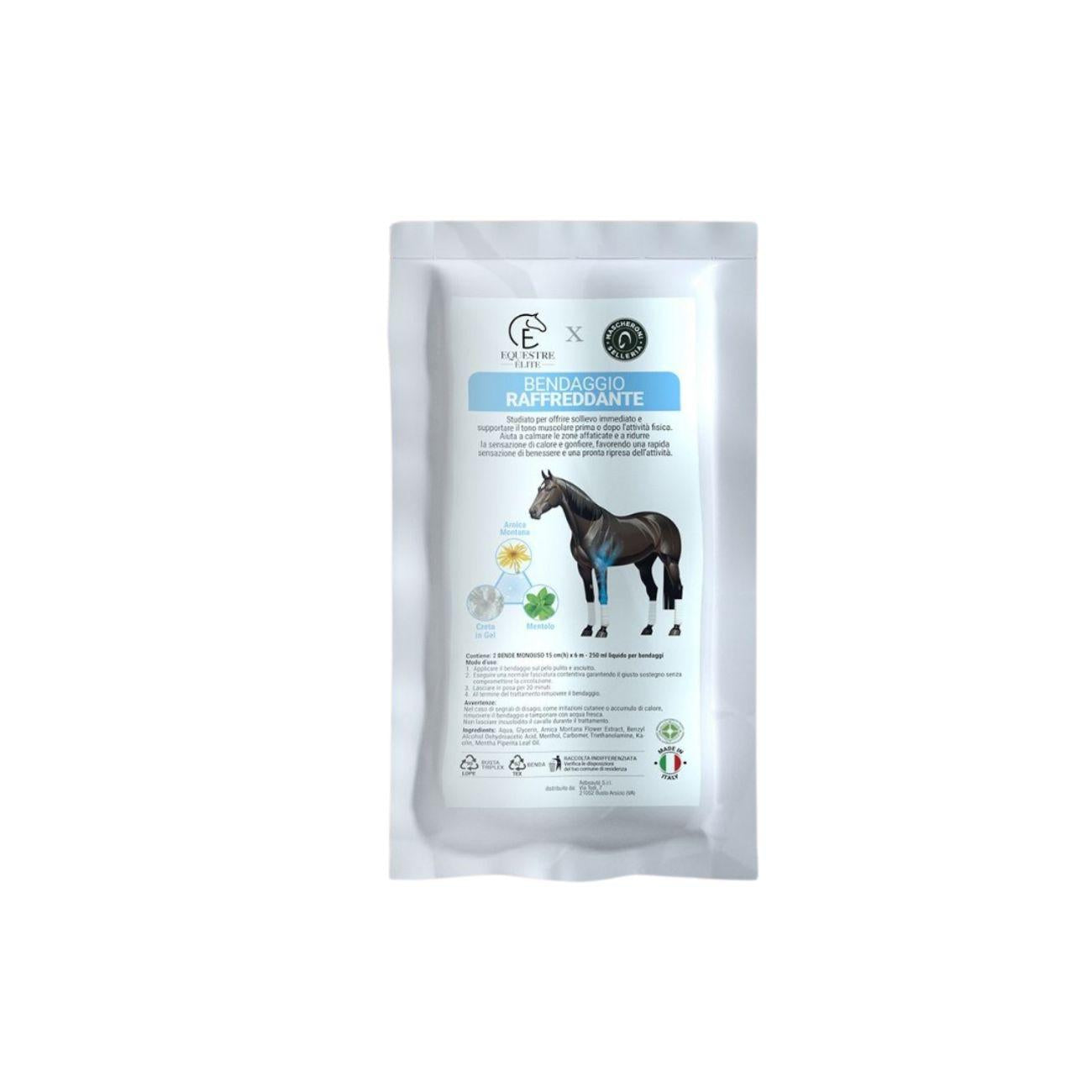 Bendaggio Raffreddante Equestre Elite X Mascheroni Selleria BENRAF NEUTRO EQUESTRE ELITE 