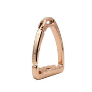 MASCHERONI SELLERIA Staffe Di Sicurezza Olympia Con Logo Mascheroni Oro Rosa IRO COPPER 
