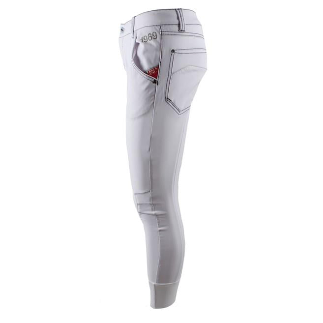 ANIMO Bianco Pantaloni Da Equitazione 16AMMISTER 02BIANCO ANIMO 