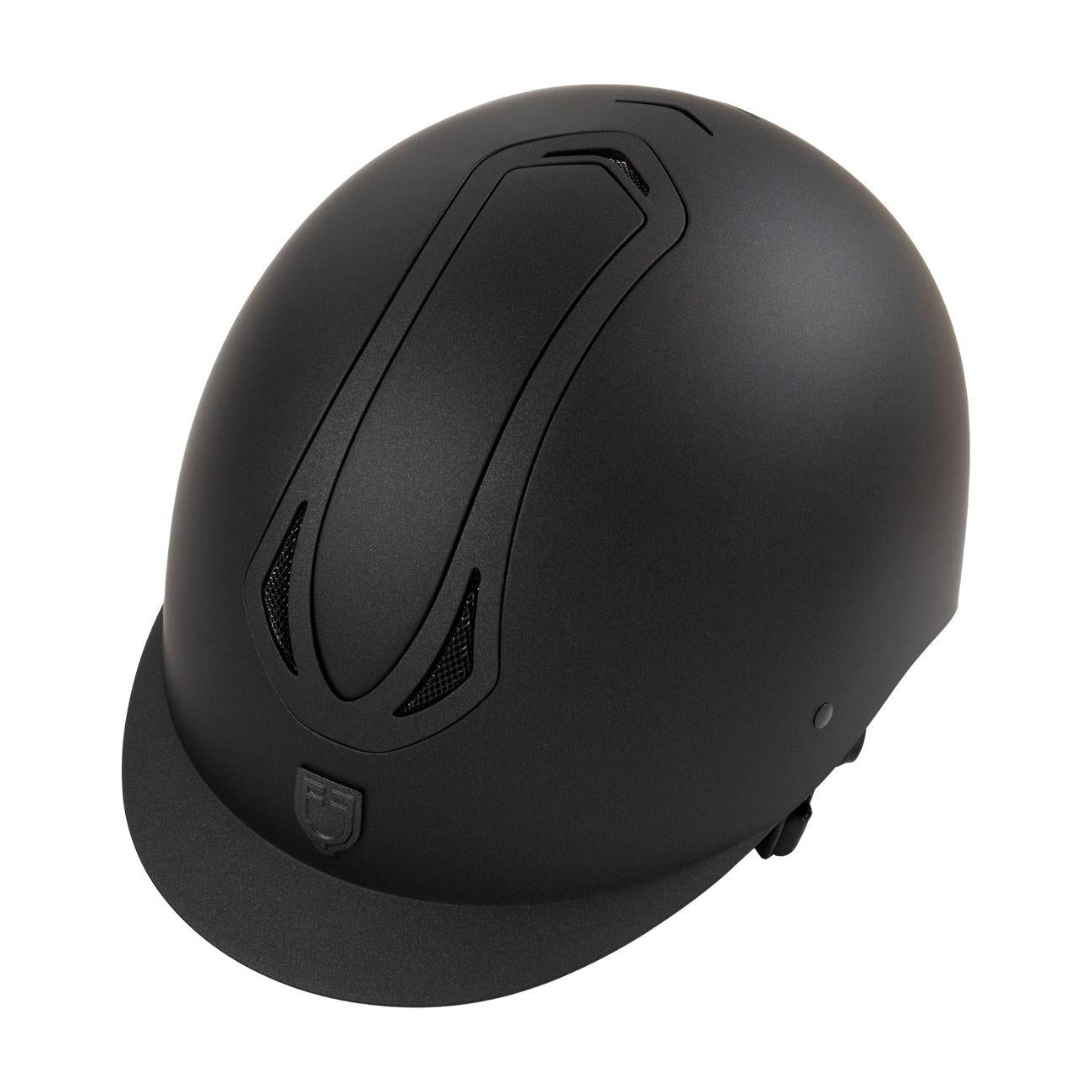 Equestro AZAEL NERO Cap Equitazione ETU02011 BLACK/BLACK EQUESTRO 