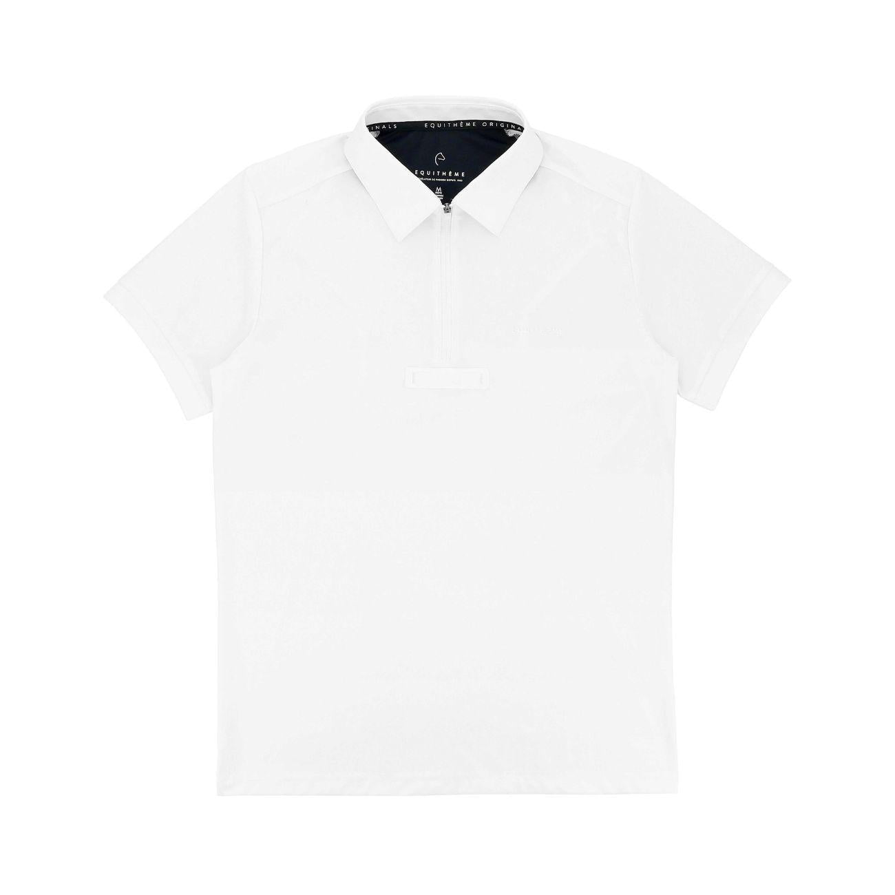 Polo Da Concorso Da Uomo Chris Equitheme 962089 WHITE EQUITHEME 