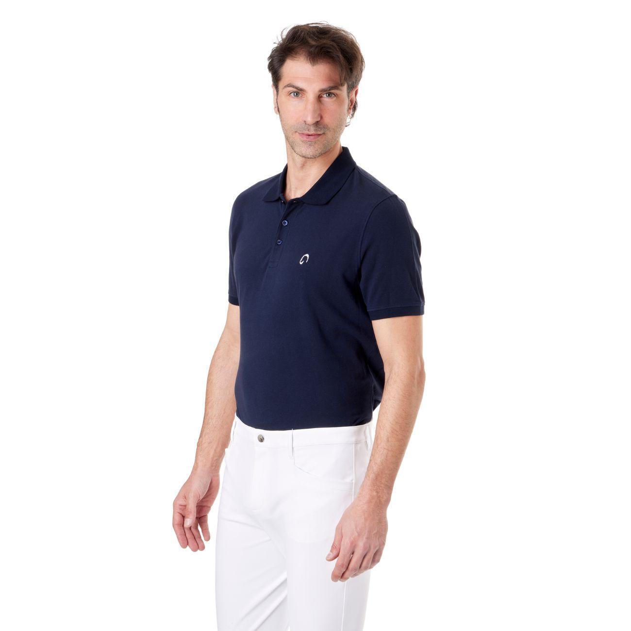 Polo Uomo A Manica Corta Mascheroni Blu MASCHERONI/HS254K BLU NAVY MASCHERONI SELLERIA 