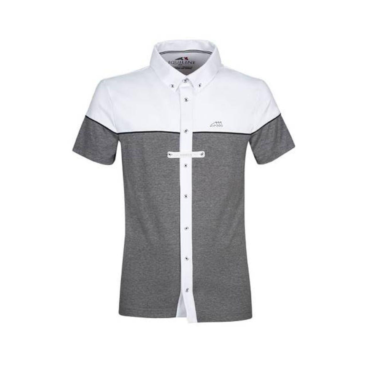 EQUILINE PoloUomo Da Concorso Dedalo PM-EQ-194MP07413 070GRIGIO MELANGE 