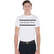 Equestro SHIRT BIANCO Magliette 09AMA-ETM00069 WHITE EQUESTRO 