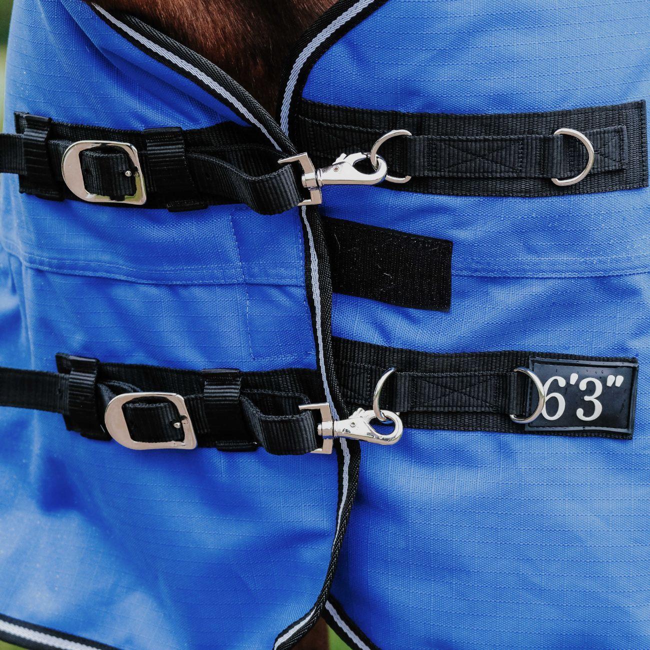 Coperta A Collo AltoTyrex Aisace 1200D Equitheme 400966 ROYAL BLUE EQUITHEME 