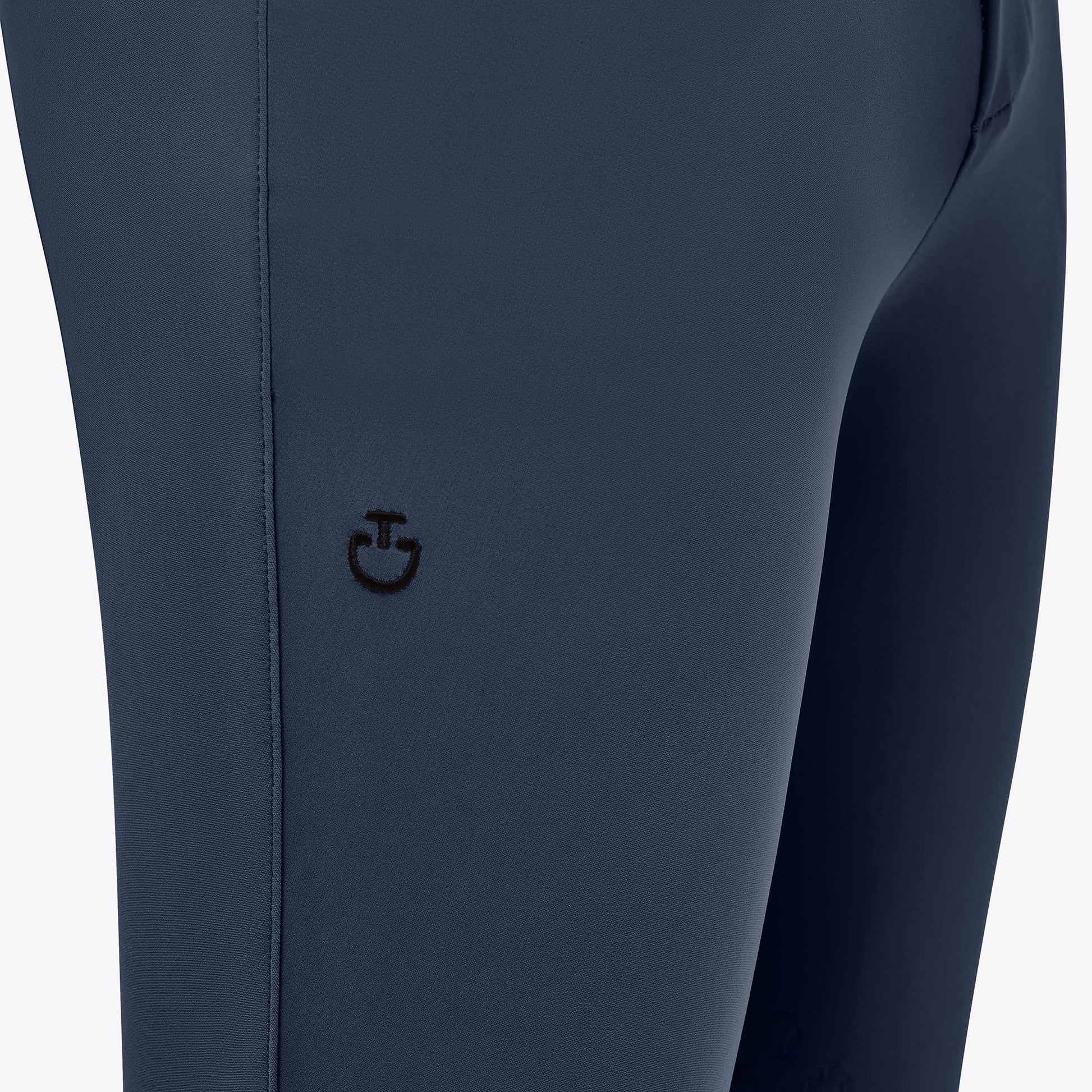 PANTALONE DA EQUITAZIONE UOMO CON GRIP AL GINOCCHIO 30CT-PAUN22JE010 7J00 ATLANTIC BLUE CAVALLERIA TOSCANA 