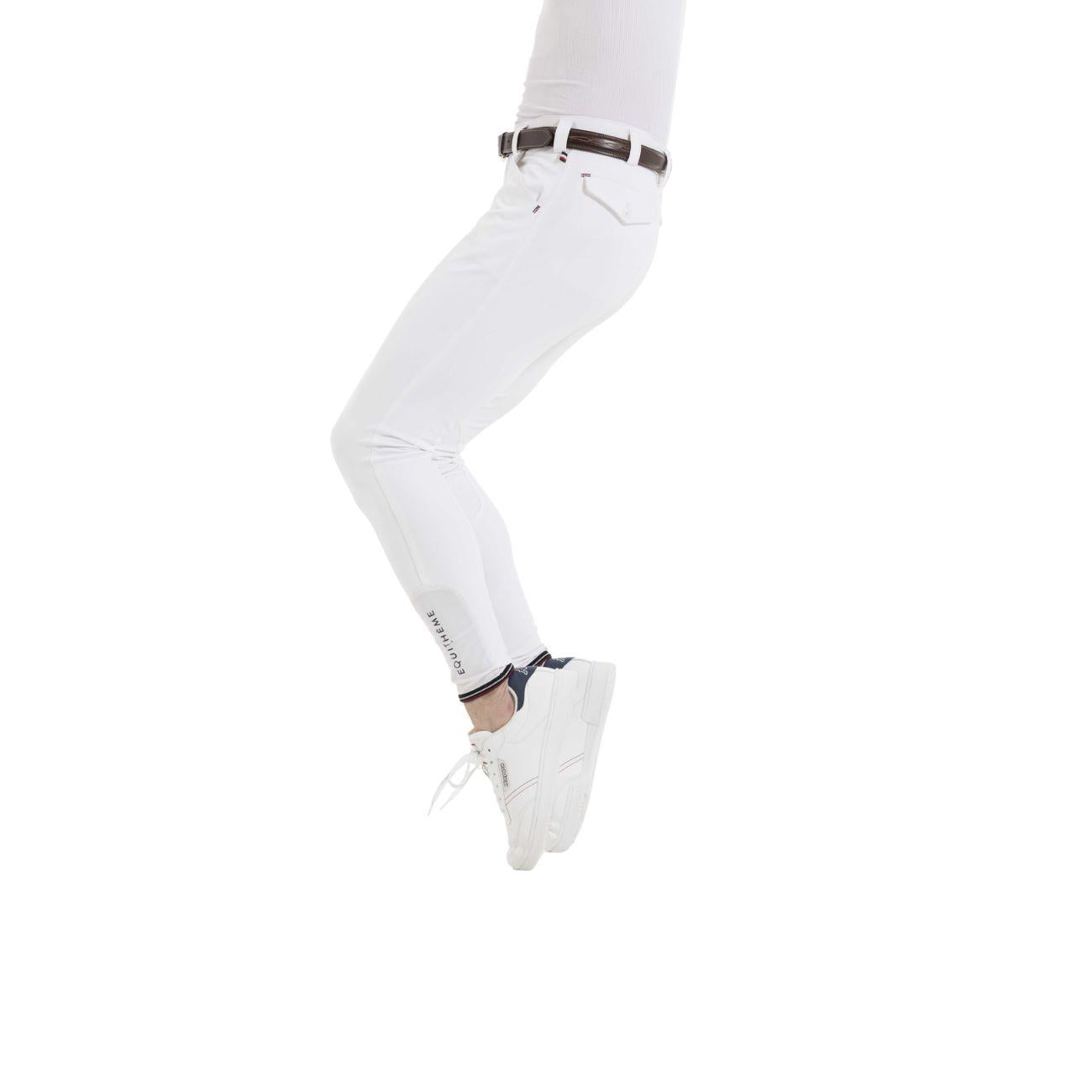 Pantaloni Da Uomo Eliot Equitheme 979368 WHITE EQUITHEME 