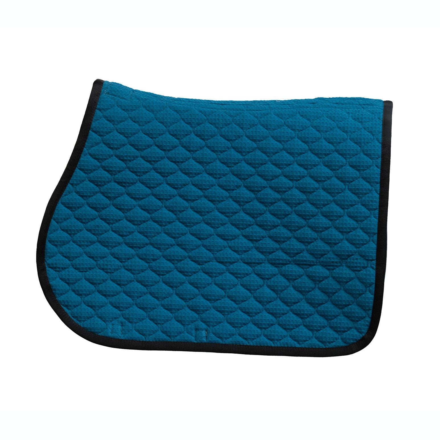 Sottosella Da Salto Mascheroni Con Cuffietta E Motivo A Rombi Petrolio SOTTOSELLA+CUFFIETTAROMBO PETROLIO MASCHERONI SELLERIA 