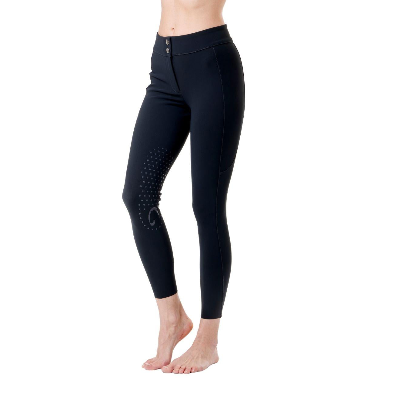 Pantalone Da Donna Half Grip Venezia Mascheroni Blu 09MA-02VENEZIA 342BLU MASCHERONI SELLERIA 