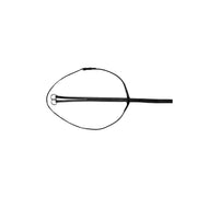 MARTINGALA IN CUOIO PER PONY 09TA1170999 NERO TATTINI