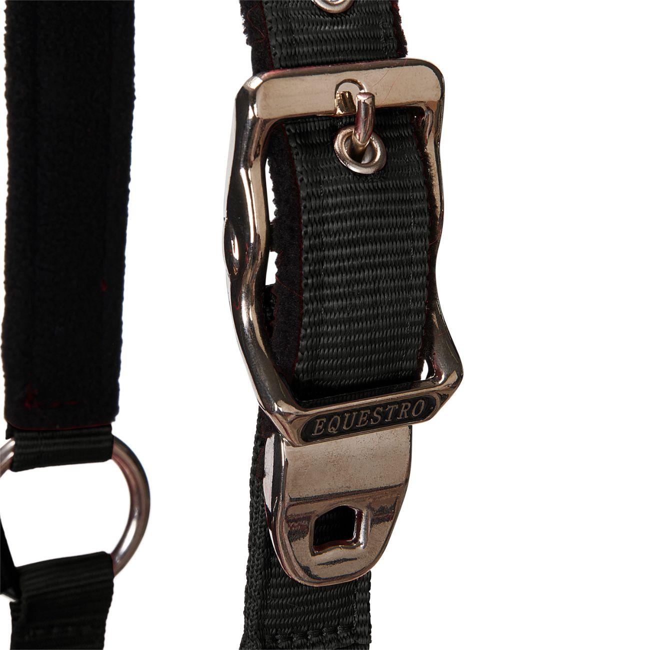 Capezza  Con Lunghina Modello Shiny Fittings CA0032 BLACK EQUESTRO 