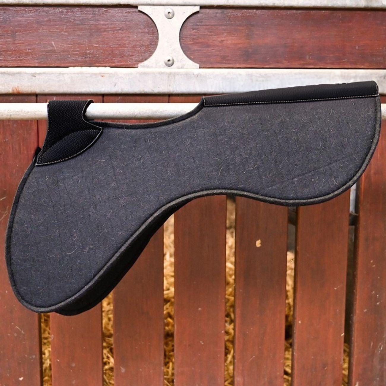 JUMP'IN PAD IN FELTRO E PELLE CON BUCO JUMP'IN Nero sottosella AFNNERO 09JUAFN NERO JUMP'IN 