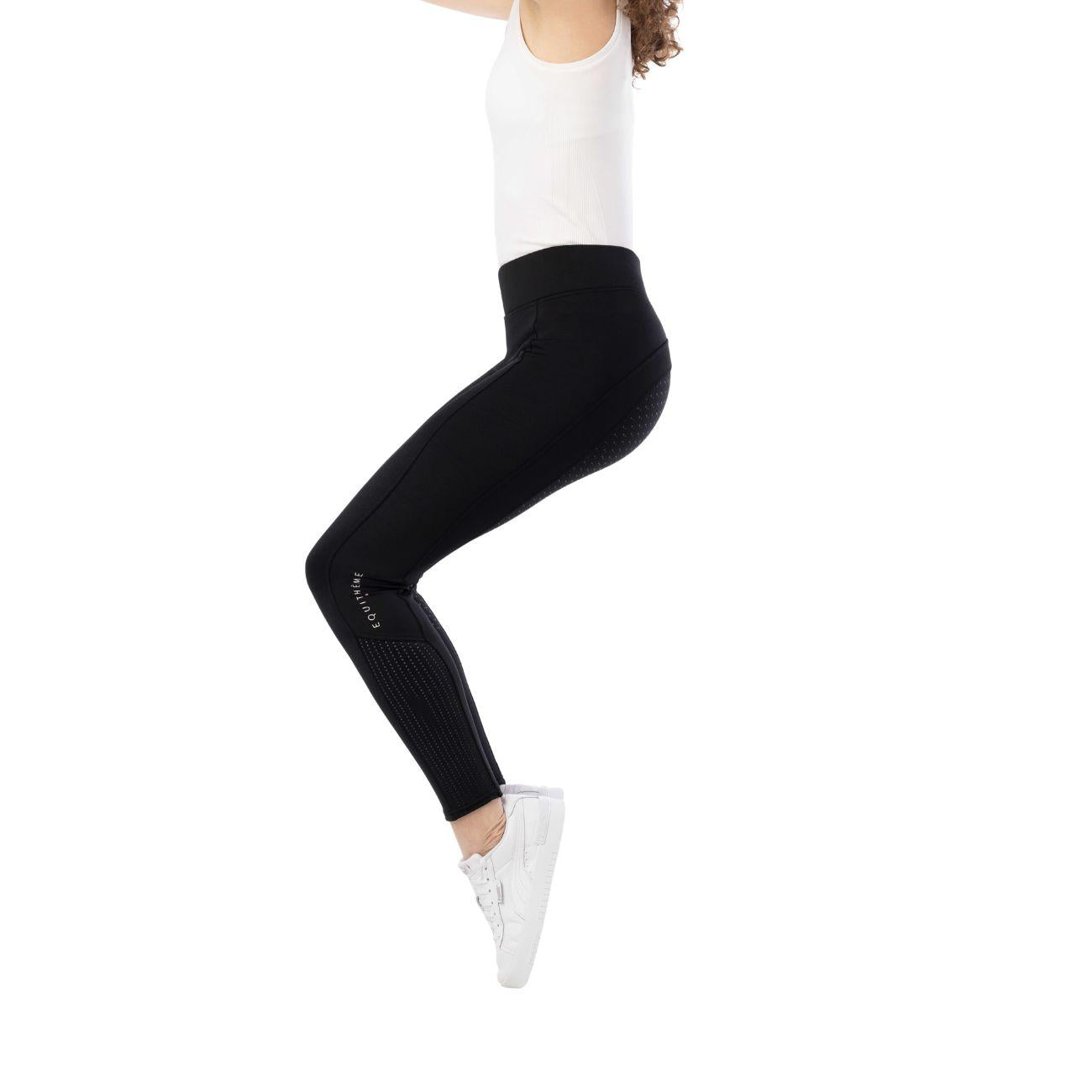 Leggings Brigitte Equitheme Nero 979162 BLACK EQUITHEME 