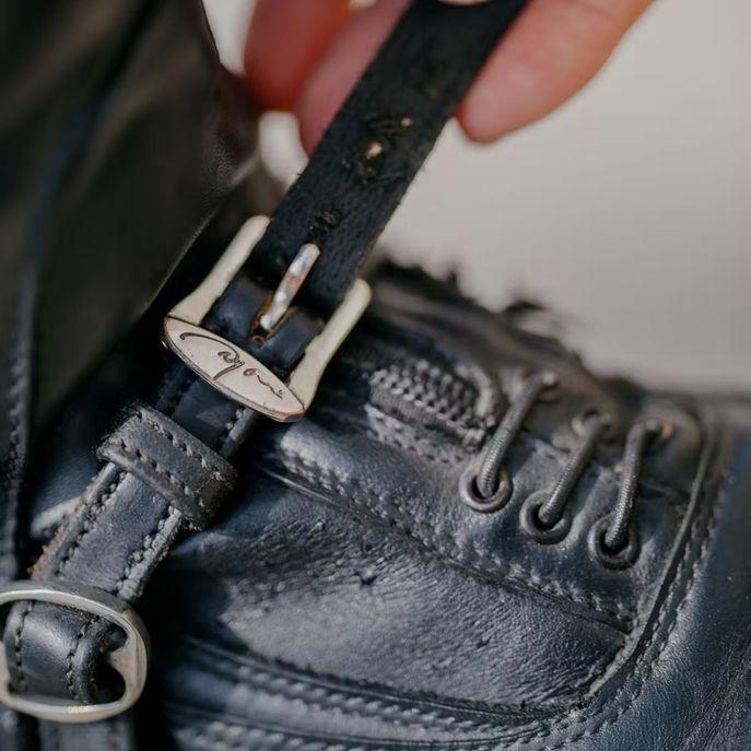 DY'ON SPURS STRAPS DY'ON Nero SPERONI RI16ABL BLACK DY'ON 