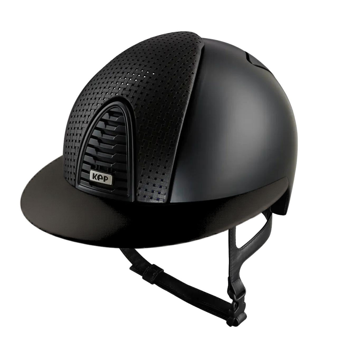 Cap Kep Italia Cromo 2.0 Textile Metal Calotta M Con Visiera Polo E Inserto Anteriore Verona Nero