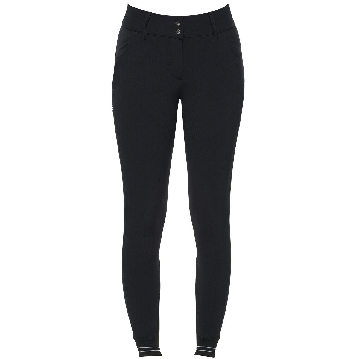 PANTALONE DA EQUITAZIONE DONNA MOD.RS A VITA ALTA 09CT-PAD166PA052 9999BLACK CAVALLERIA TOSCANA 