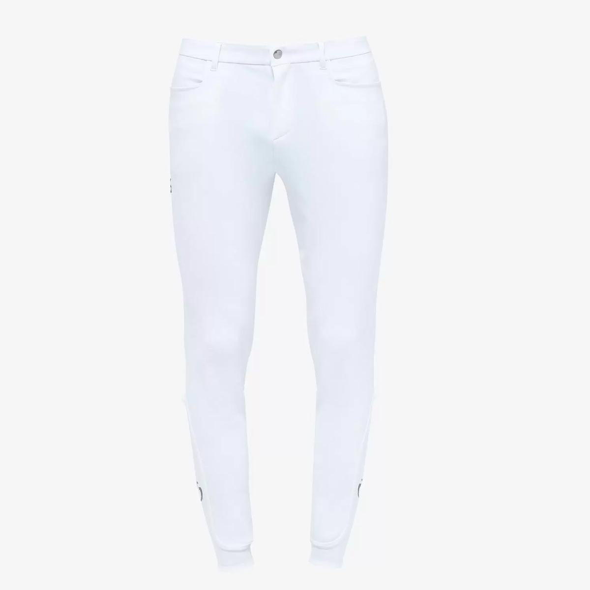 PANTALONI UOMO IN TESSUTO BI-STRETCH CAVALLERIA TOSCANA 30CT-PAU188JE010 0001WHITE CAVALLERIA TOSCANA