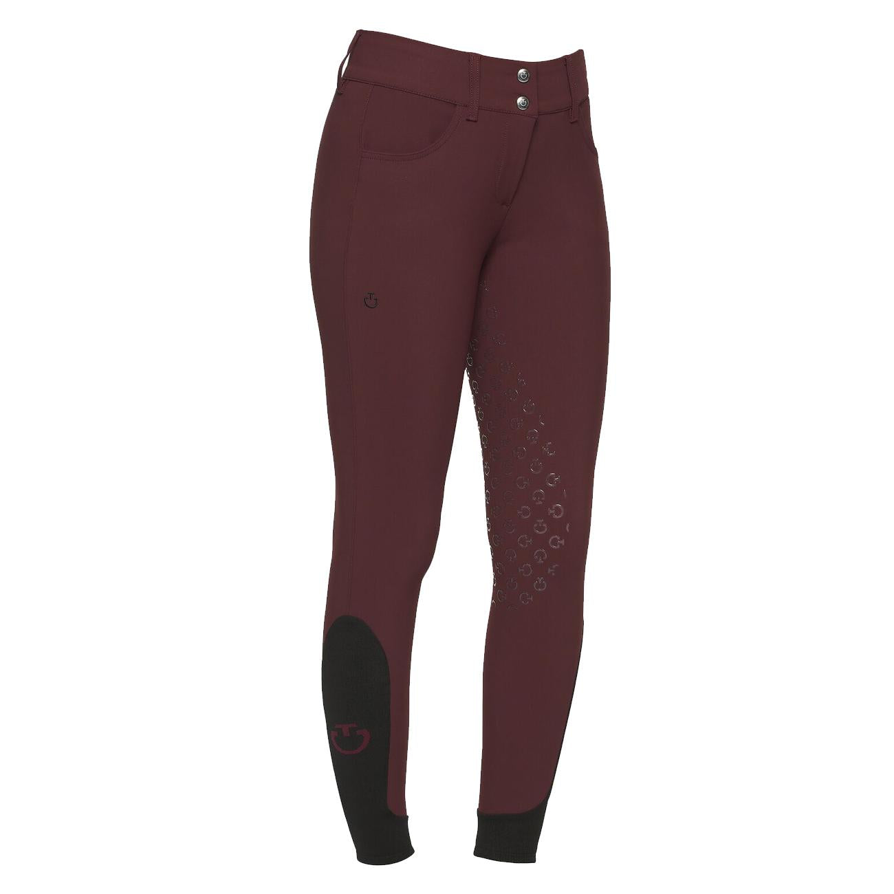Cavalleria Toscana Pantaloni Da Equitazione 24CT-PAD096JE0103700 Rosso 24CT-PAD096JE010 3700BURGUNDY CAVALLERIA TOSCANA 