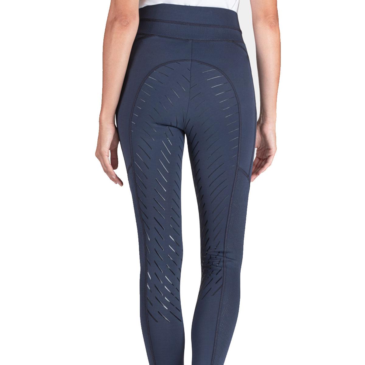 LEGGINGS DONNA FULL GRI MOD.CERINF 30EQ-ES123PN09049 002BLU EQUILINE 