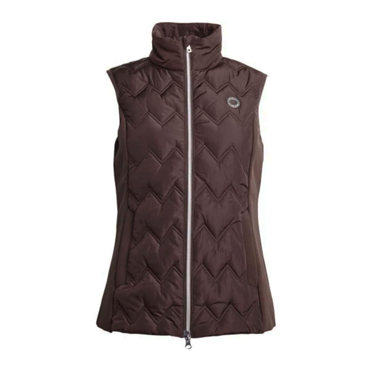 GILET DONNA MOD.KLSIA KINGSLAND 29KING-2230163609 6578BROWN BLACK COFFEE KINGSLAND