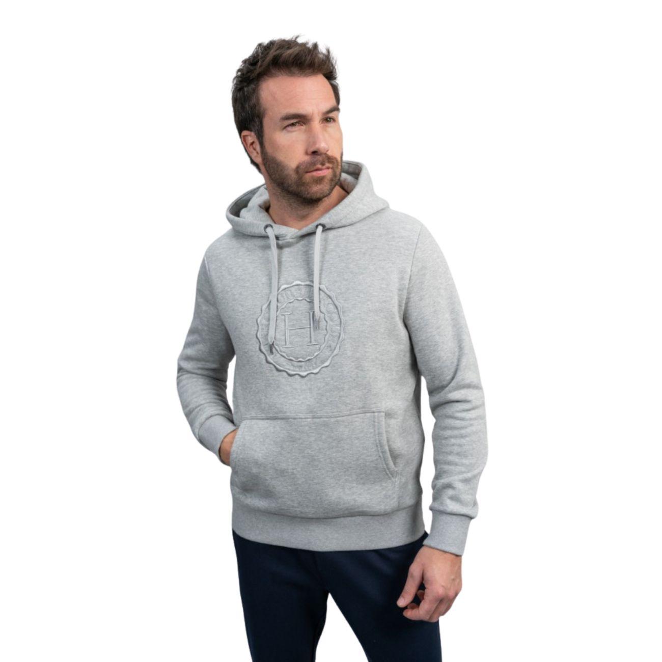HARCOUR Felpa Unisex Samy Grigio 3000440036116 GREYMELANGE 
