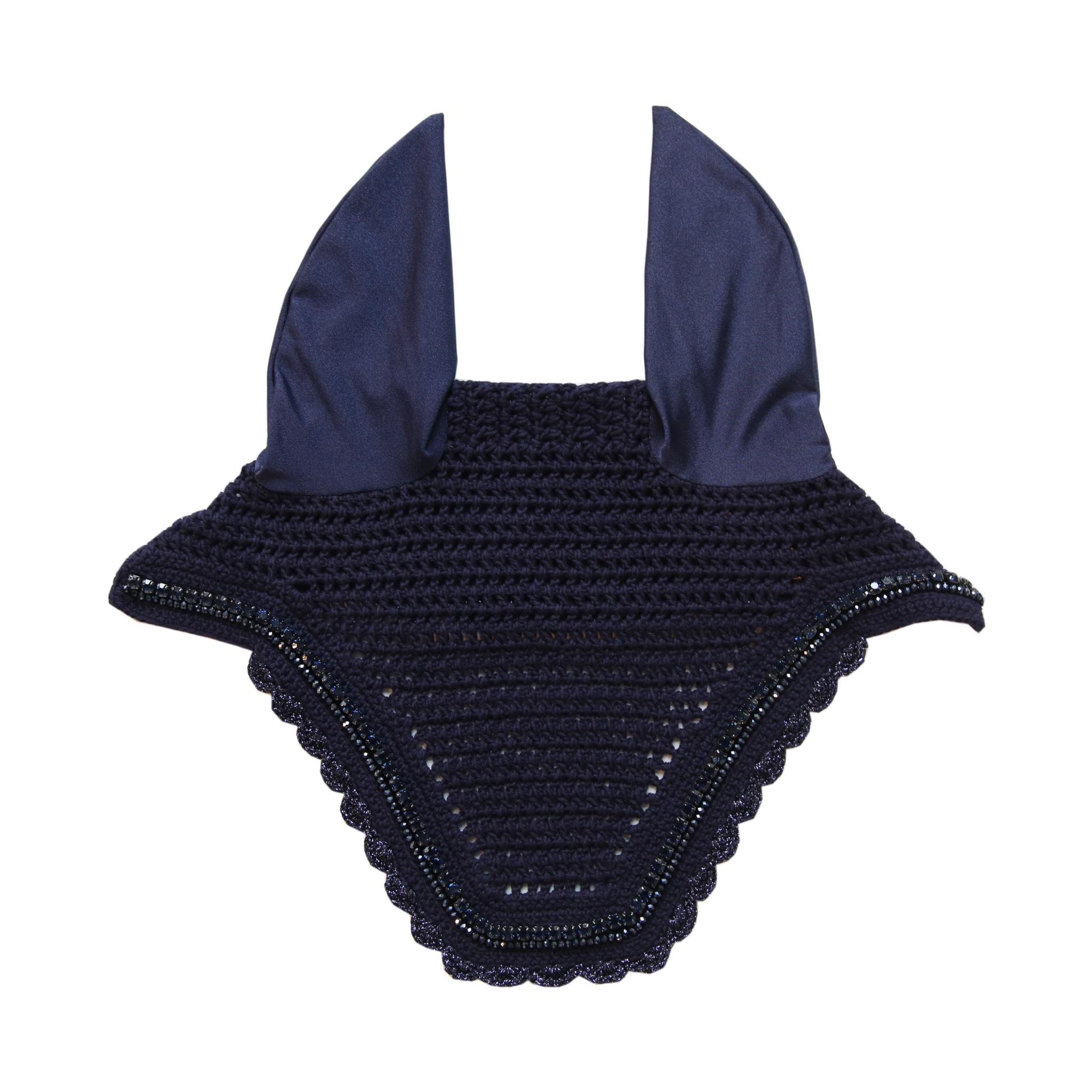 Cuffietta Antimosche Wellington Con Pietre E Perle Kentucky Blu 42614 33DARK NAVY KENTUCKY 