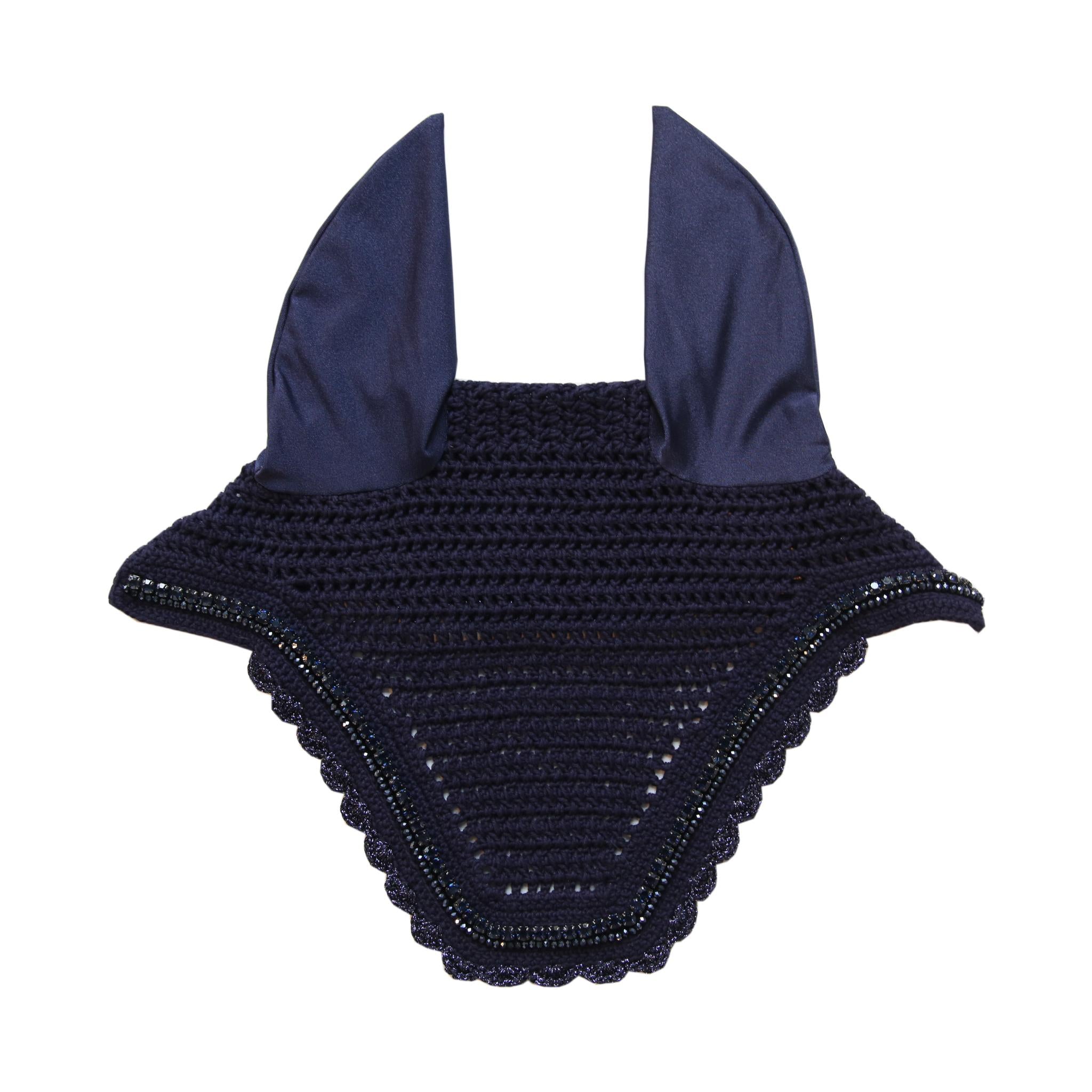 Cuffietta Antimosche Wellington Con Pietre E Perle Kentucky Blu 42614 33DARK NAVY KENTUCKY 