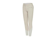 PANTALONE DA EQUITAZIONE DONNA GRIP AL GINOCCHIO MOD.CHLOE EMBROIDERY 30SS-CHLEMB SAND SAMSHIELD