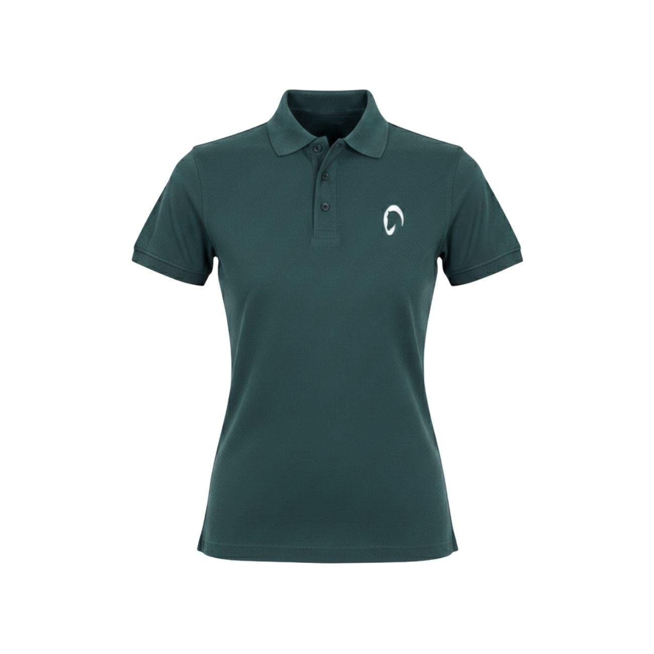 Polo Donna Piquet Mascheroni POLOD0025 VERDE SCURO MASCHERONI SELLERIA 