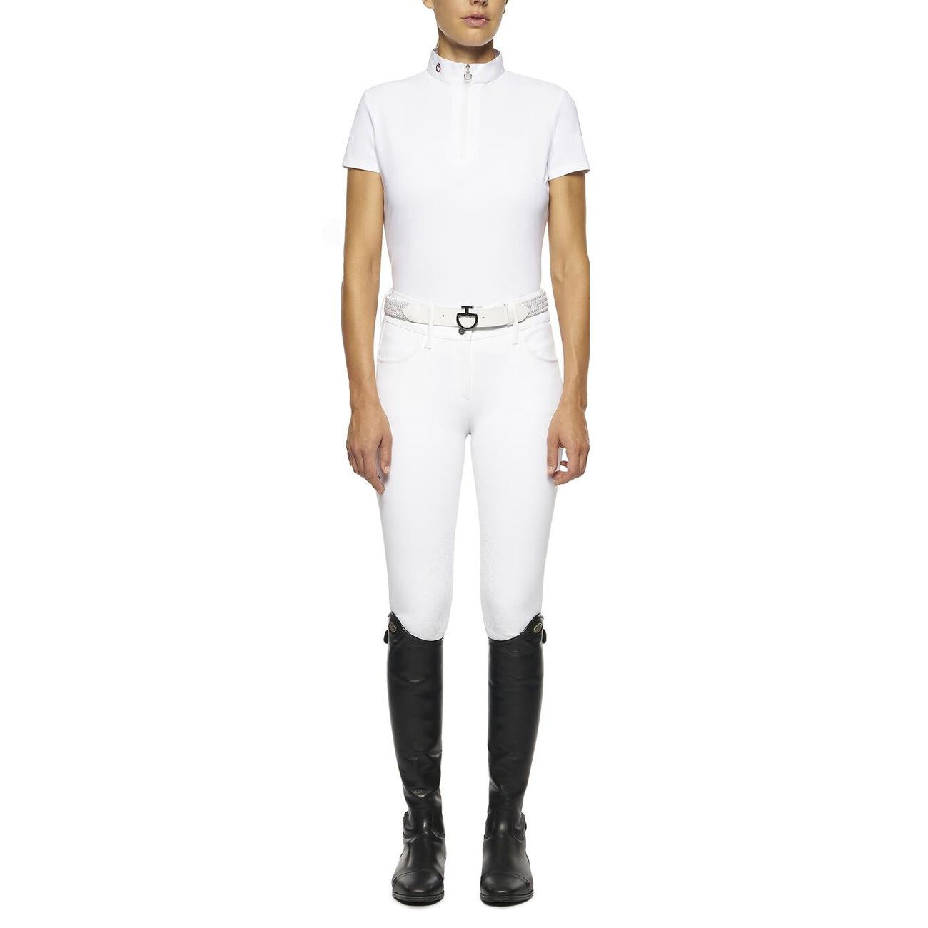 Cavalleria Toscana Polo E Camicie 28CT-POD100JE0220001 Bianco 28CT-POD100JE022 0001WHITE CAVALLERIA TOSCANA 