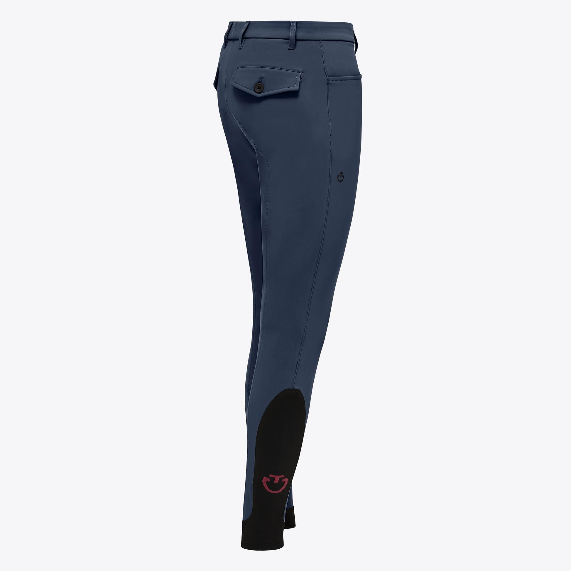 PANTALONE DA EQUITAZIONE UOMO CON GRIP AL GINOCCHIO 30CT-PAUN22JE010 7J00 ATLANTIC BLUE CAVALLERIA TOSCANA 