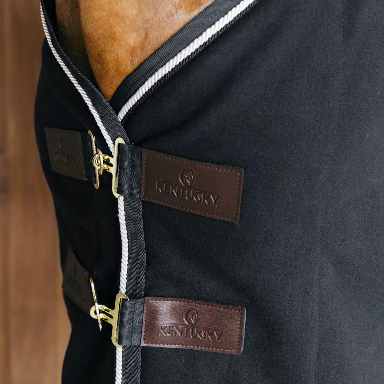 Coperta In Pile Vegan Wool Kentucky 52230 01BLACK KENTUCKY 