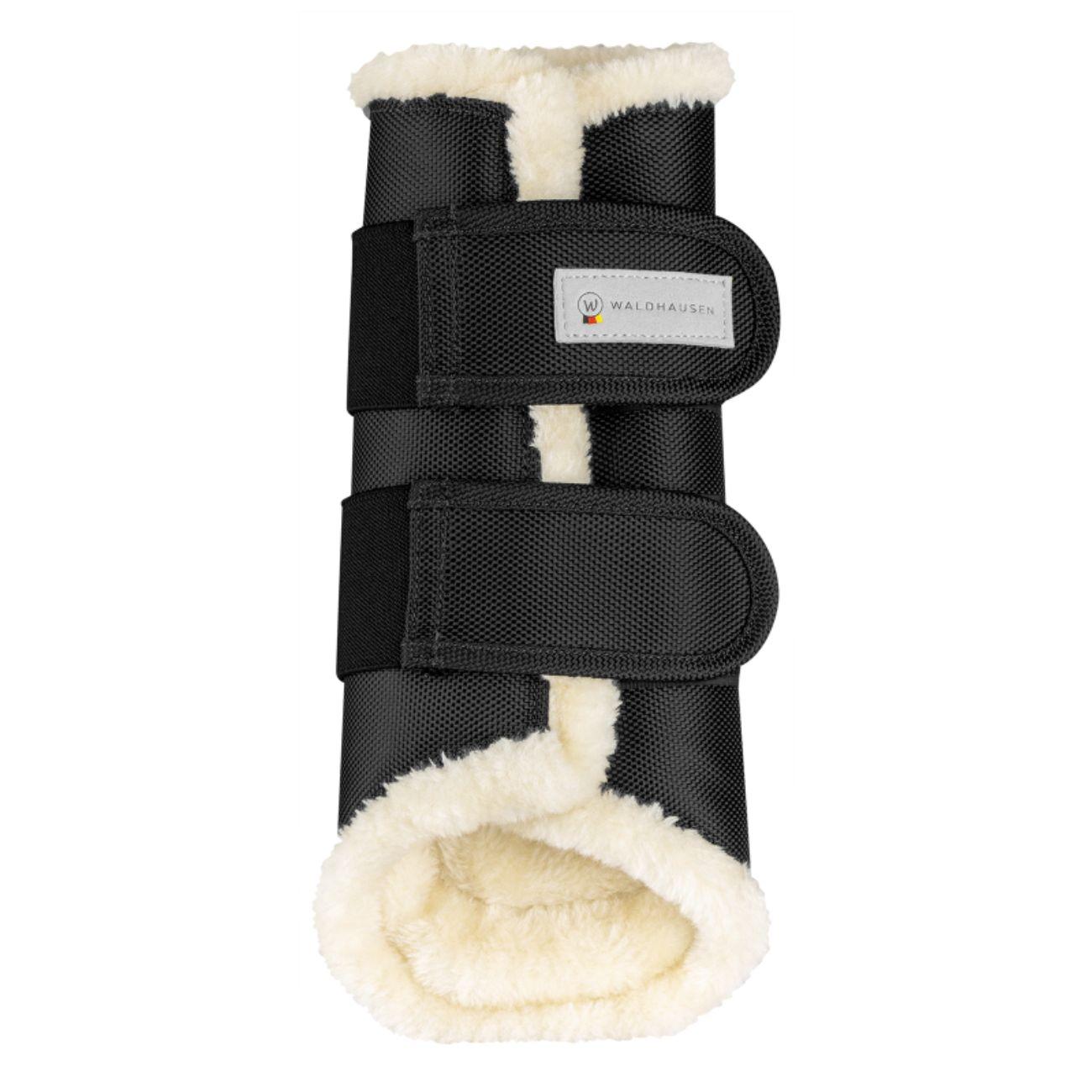Coppia Di Parastinchi Da Dressage Comfort Waldhausen 38662 01BLACK WALDHAUSEN 