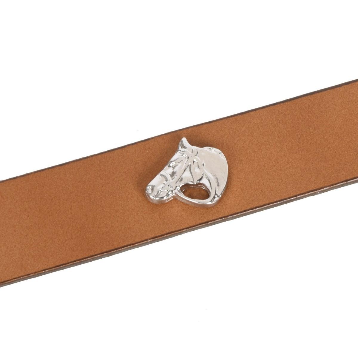EMMEDI Cintura Testa Cavallo 2.5 cm Cuoio - cintura in pelle per abbigliamento equestre 09ED283125TS CUOIO EMMEDI 