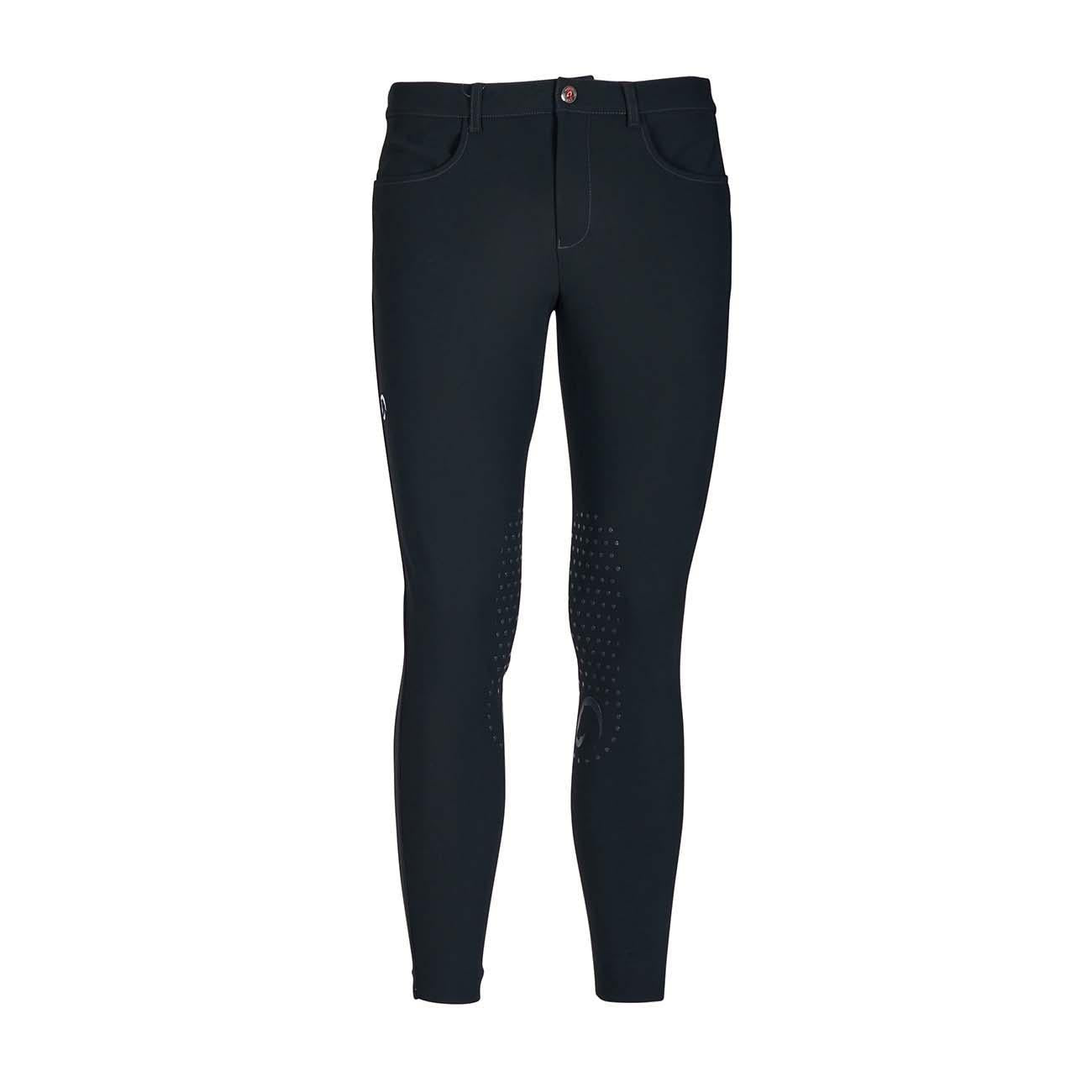 PANTALONE DA EQUITAZIONE UOMO CON GRIP 4 TASCHE 09MA-04ROMA 344ANTRACITE MASCHERONI SELLERIA