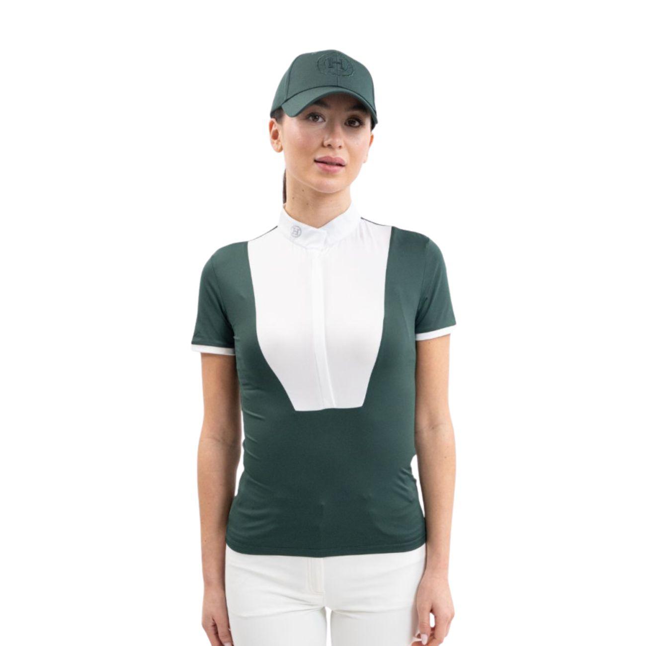 Polo Da Concorso Da Donna Shine Harcour Verde 300044009 JUNGLE GREEN HARCOUR 