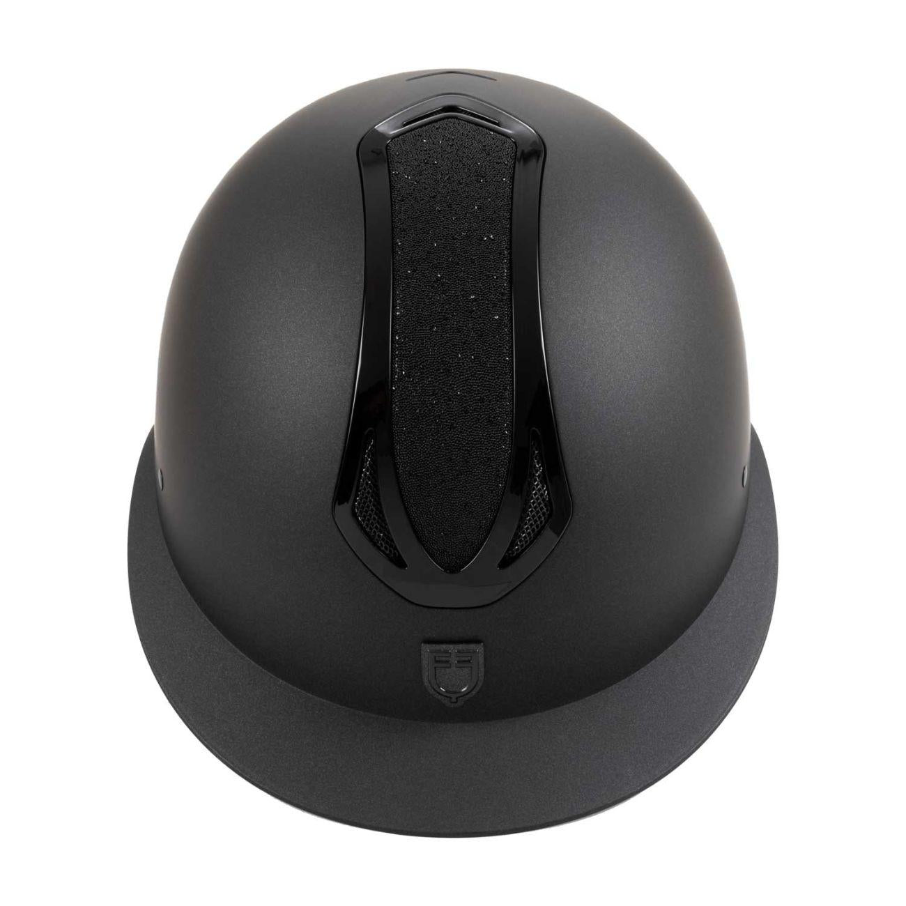 Cap Donna Azael Stone Con Visiera Larga E Strass Equestro ETW02009 BLACK/BLACK EQUESTRO 