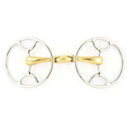 JUMP'IN FILETTO SWIVEL SPEZZATO IN 3 OTTONE JUMP'IN OTTONE imboccature speciali 0080 09JU0080 OTTONE JUMP'IN 