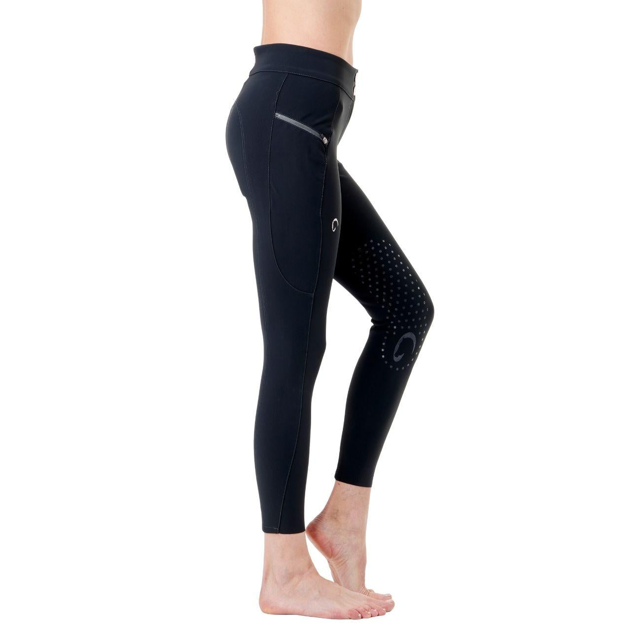 Pantalone Da Donna Half Grip Venezia Mascheroni Blu 09MA-02VENEZIA 342BLU MASCHERONI SELLERIA 
