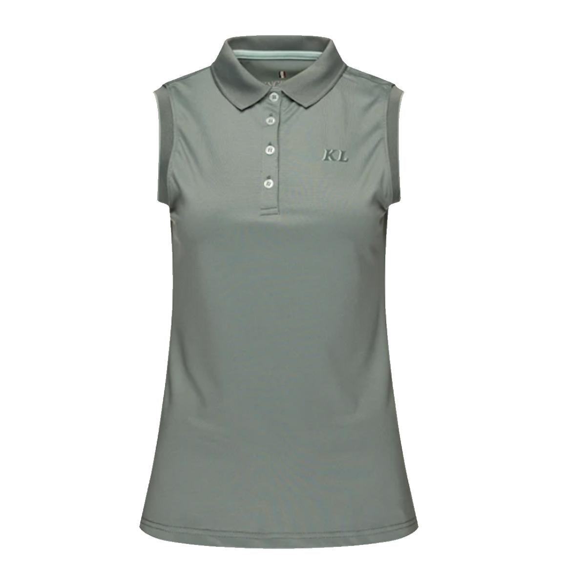 POLO DONNA SMANICATA KLCAELINA 30KING-2320202114 6450GREEN STORMY SEA KINGSLAND