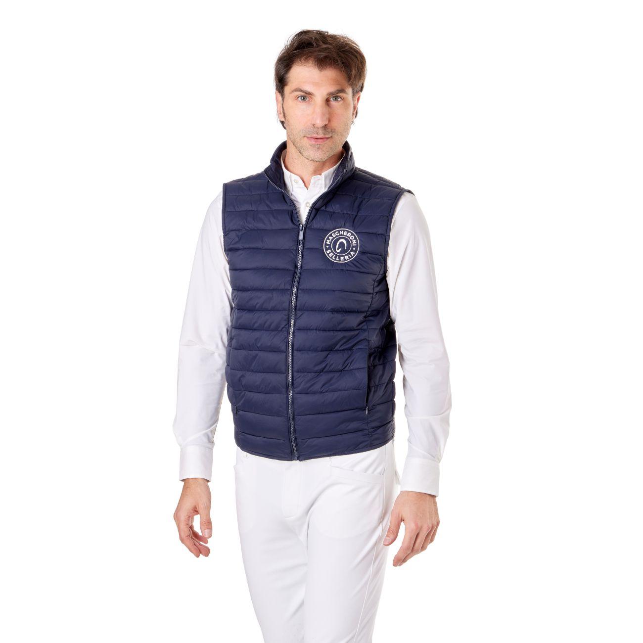 Gilet Imbottito Da Uomo Mascheroni Blu 01 BLU MASCHERONI SELLERIA 