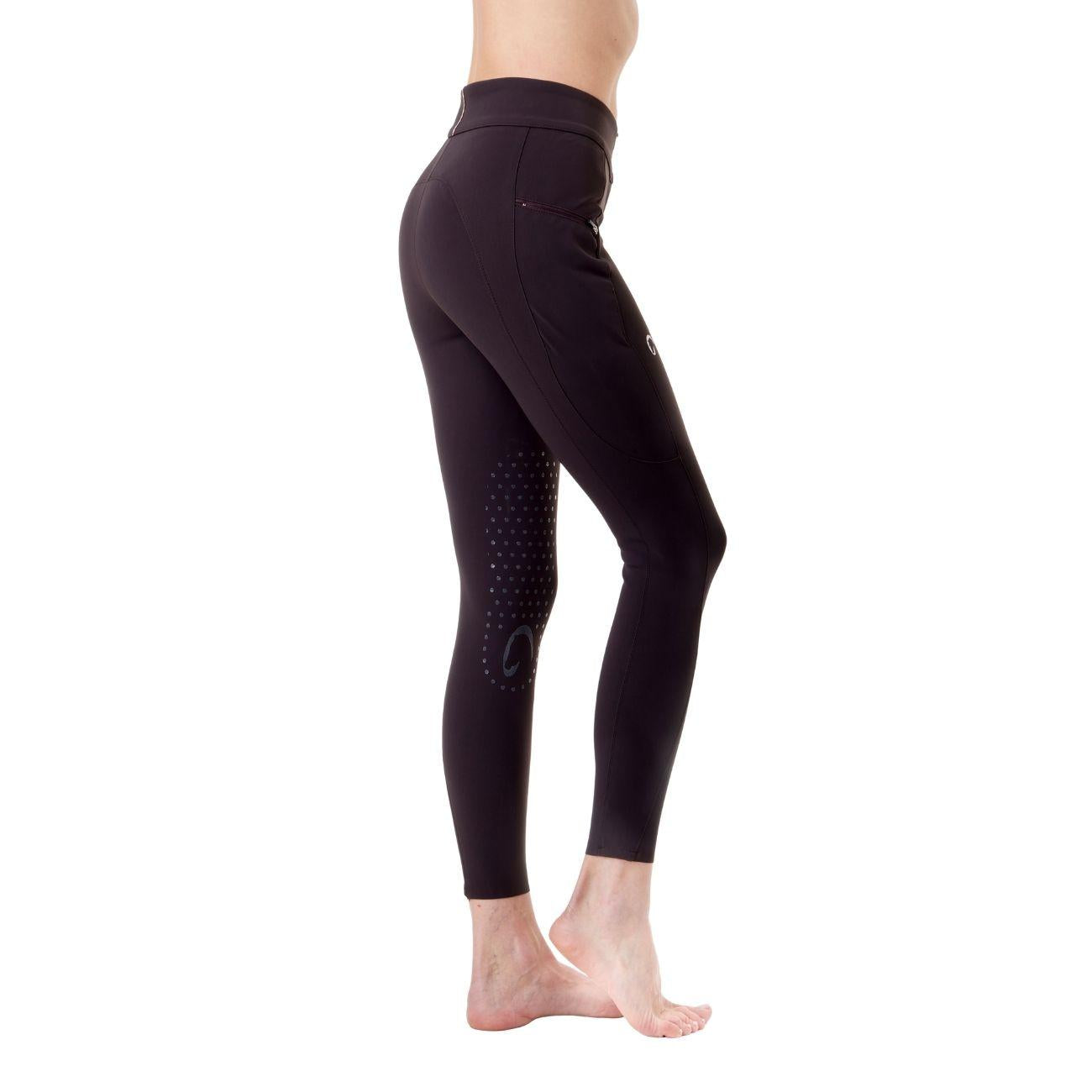 Pantalone Da Donna Half Grip Venezia Mascheroni Marrone 09MA-02VENEZIA 499MARRONE MASCHERONI SELLERIA 