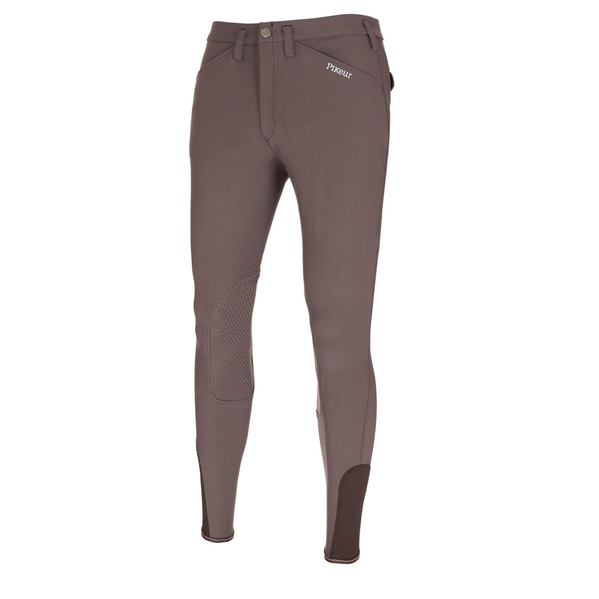PANTALONE DA EQUITAZIONE UOMO MOD.RODIRIGO CON GRIP 09PK-479-RODRIGO 64BROWN PIKEUR