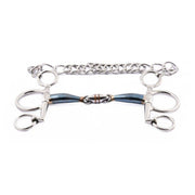 JUMP'IN PELHAM BLUE STEEL SPEZZATO IN 3 JUMP'IN Blue steel pelham 0145BLUE STEEL 09JU0145 BLUE STEEL JUMP'IN 