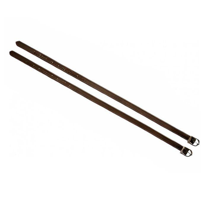 CINTURINI PER SPERONI NORTON PRO IN PELLE MORBIDA 922068 018BROWN NORTON