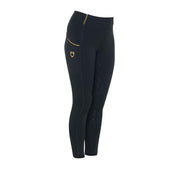 EQUESTRO Leggins Junior ETKU00047 BLACK EQUESTRO 