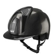 Cap Kep Italia E-Light In Carbonio Con Visiera Standard E 3 Tre Tasselli Nero CARB009.S BLACK KEP ITALIA 